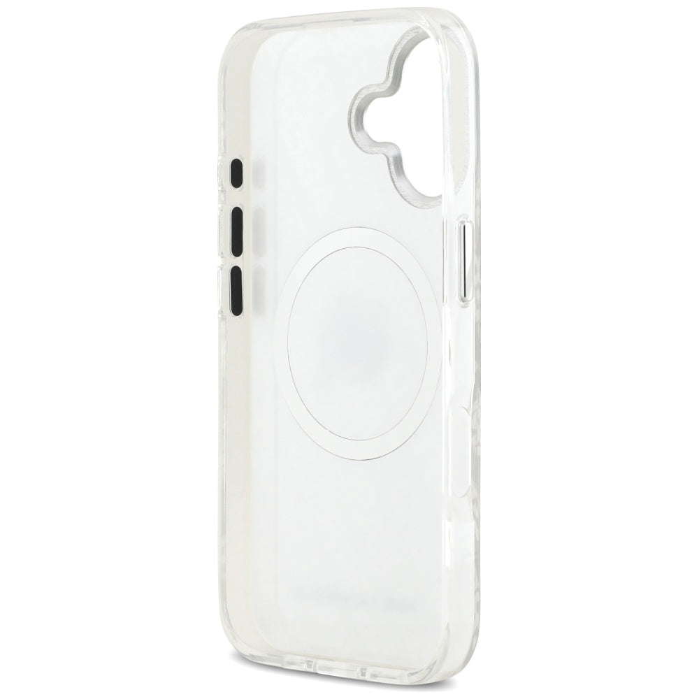 Capa MagSafe para Apple iPhone 17, Karl Lagerfeld, IML Karl`s Head, Cinza