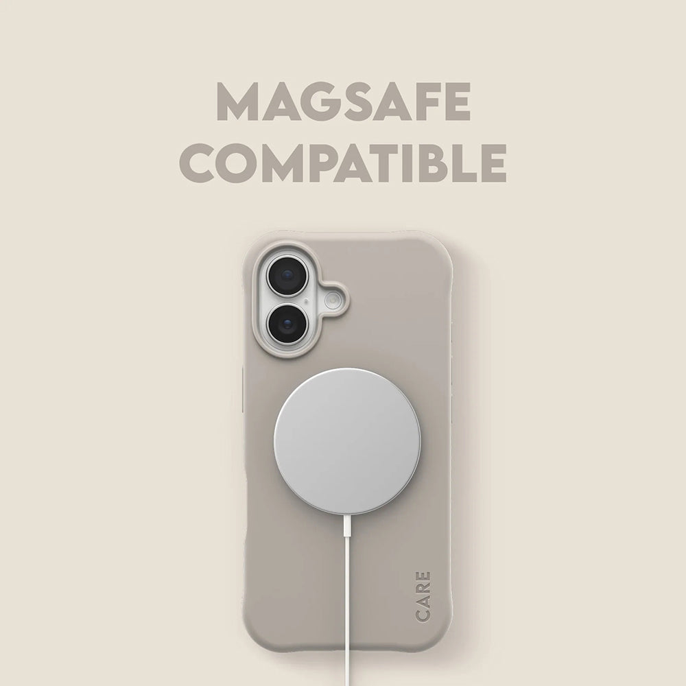 Capa MagSafe para Apple iPhone 17, PanzerGlass, Care Fashionable, Bege