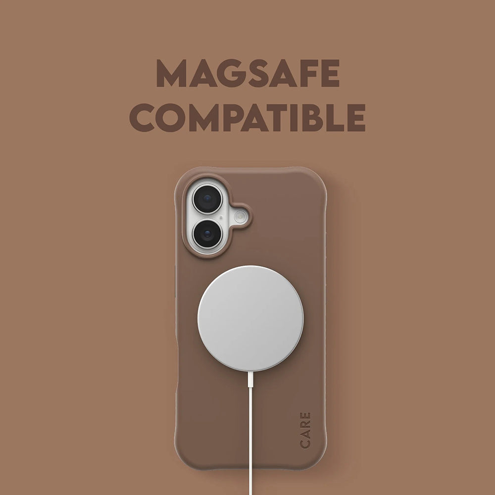 Capa MagSafe para Apple iPhone 17, PanzerGlass, Care Fashionable, Castanho