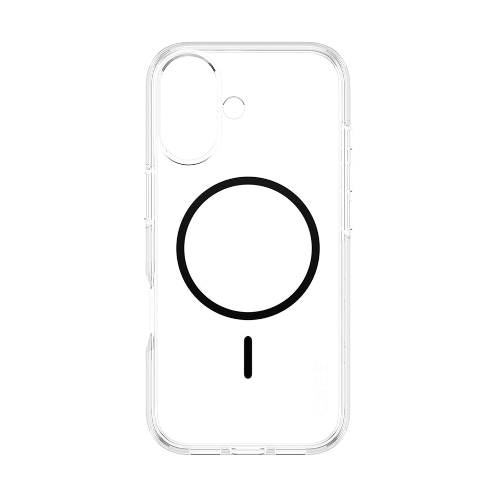 Capa MagSafe para Apple iPhone 17, PanzerGlass, Care Urban Explorer, Transparente Negra