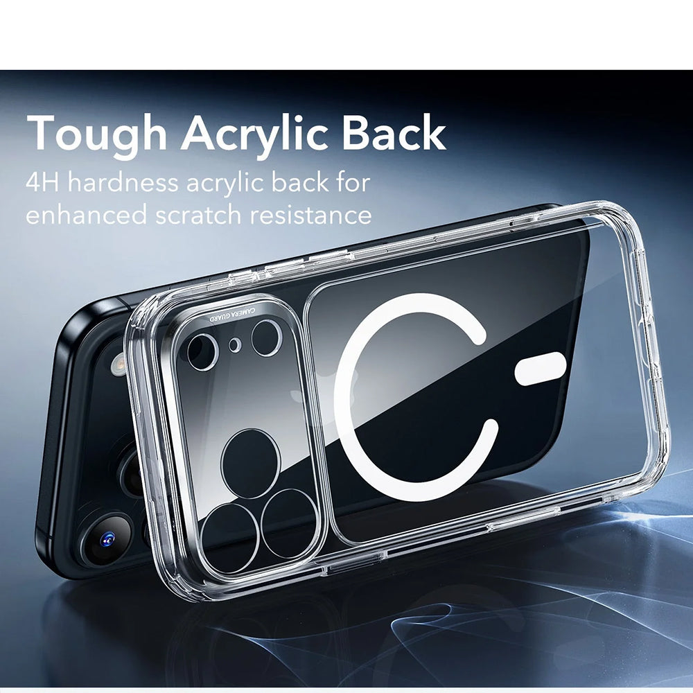 Capa MagSafe para Apple iPhone 17 Pro, ESR, Classic Hybrid, Transparente