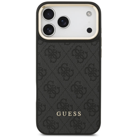 Capa MagSafe para Apple iPhone 17 Pro, Guess, Cardslot 4G, Preta