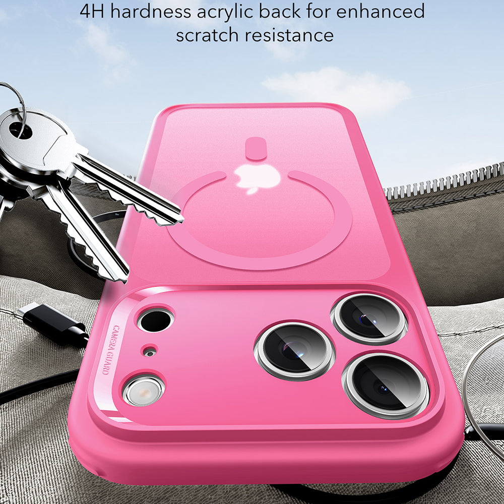 Capa MagSafe para Apple iPhone 17 Pro Max, ESR, Classic Hybrid, Rosa Acetinado