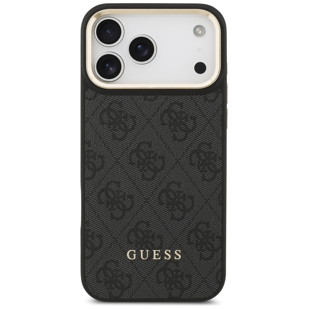 Capa MagSafe para Apple iPhone 17 Pro Max, Guess, Cardslot 4G, Preta