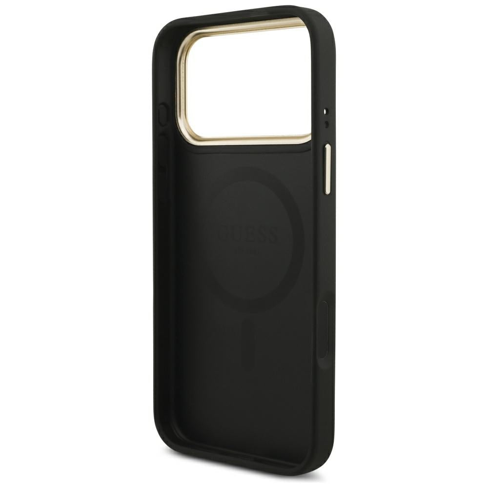 Capa MagSafe para Apple iPhone 17 Pro Max, Guess, Cardslot 4G, Preta