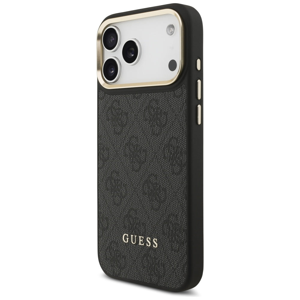 Capa MagSafe para Apple iPhone 17 Pro Max, Guess, Cardslot 4G, Preta