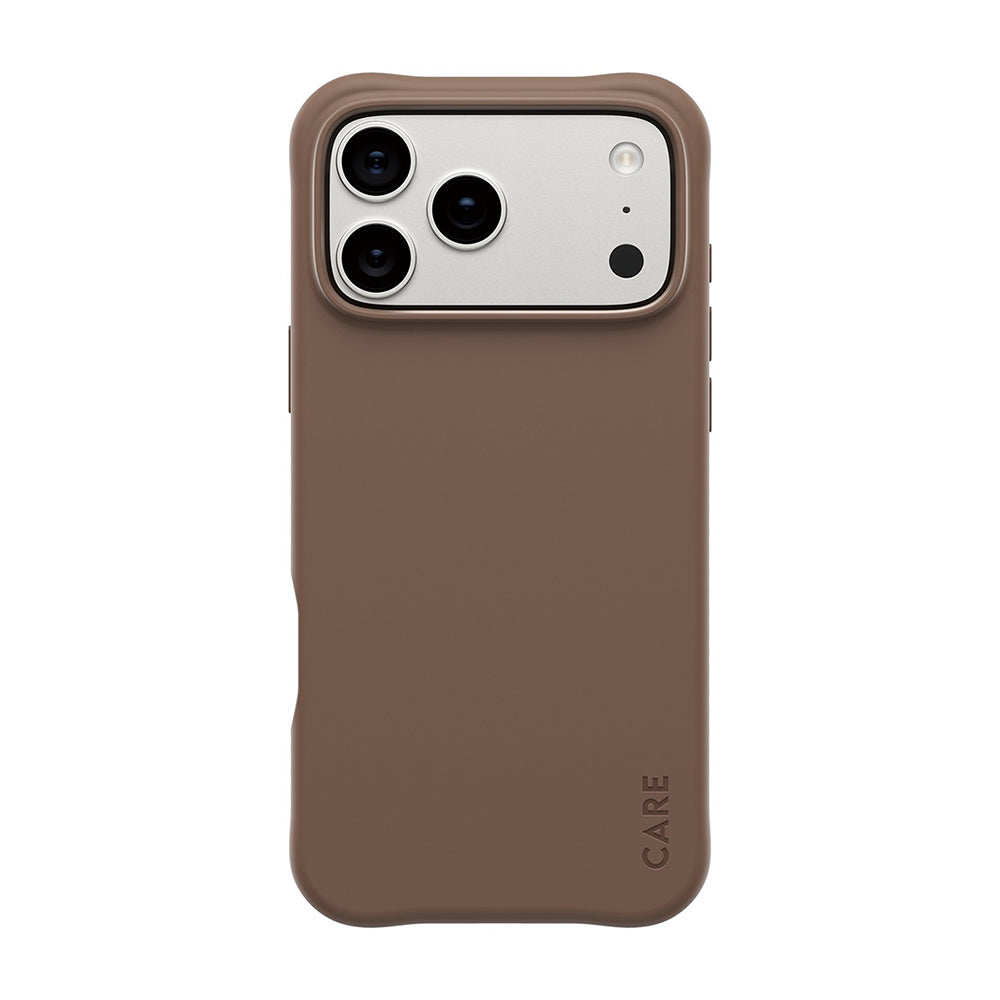 Capa MagSafe para Apple iPhone 17 Pro Max, PanzerGlass, Care Fashionable, Castanho