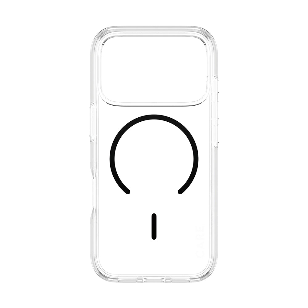 Capa MagSafe para Apple iPhone 17 Pro Max, PanzerGlass, Care Urban Explorer, Transparente Negra