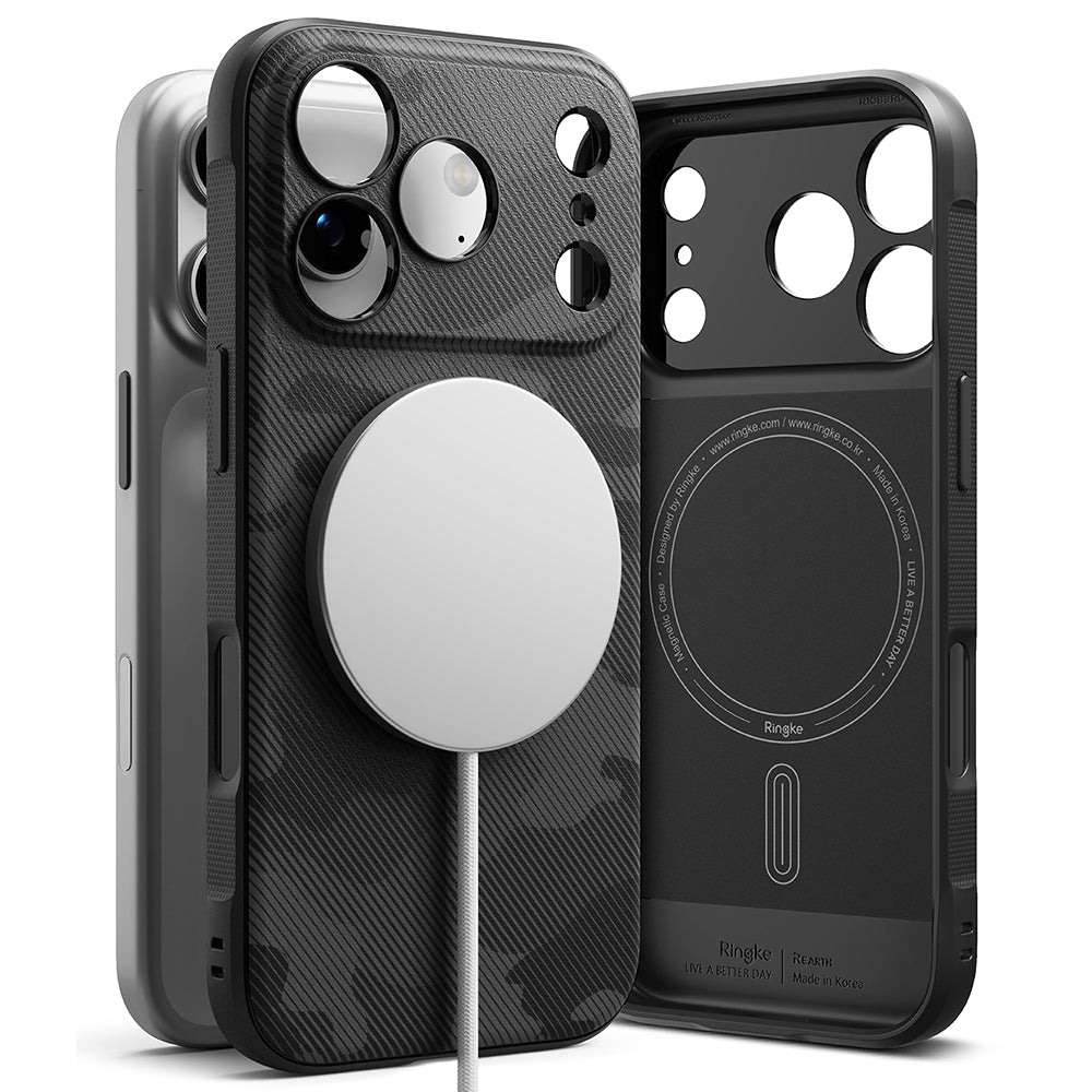 Capa MagSafe para Apple iPhone 17 Pro Max, Ringke, Onyx, Camuflagem