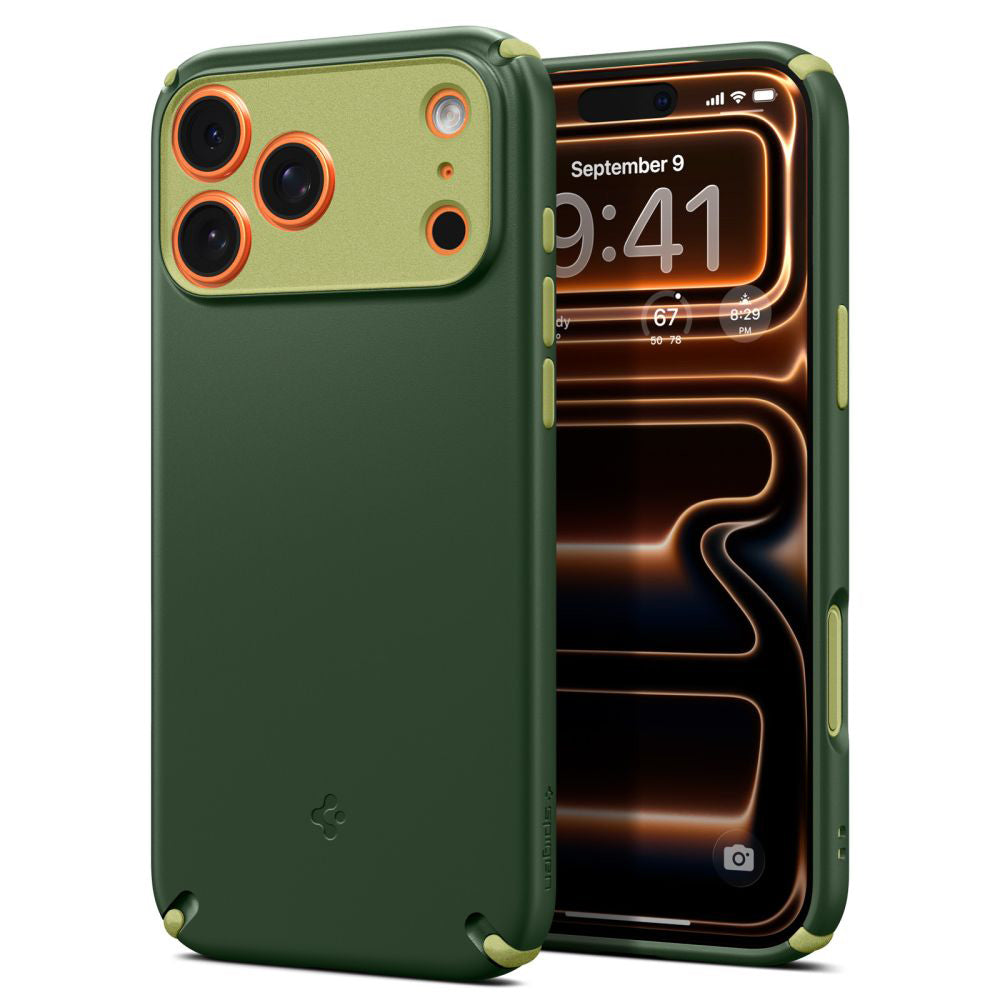 Capa MagSafe para Apple iPhone 17 Pro Max, Spigen, Caseology Nano Pop Hybrid, Verde ACS11148