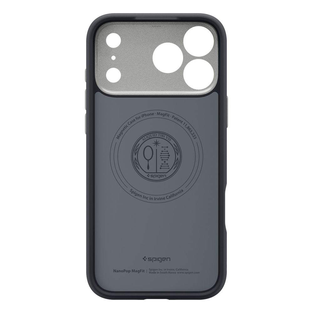 Capa MagSafe para Apple iPhone 17 Pro Max, Spigen, Caseology Nano Pop, Preta