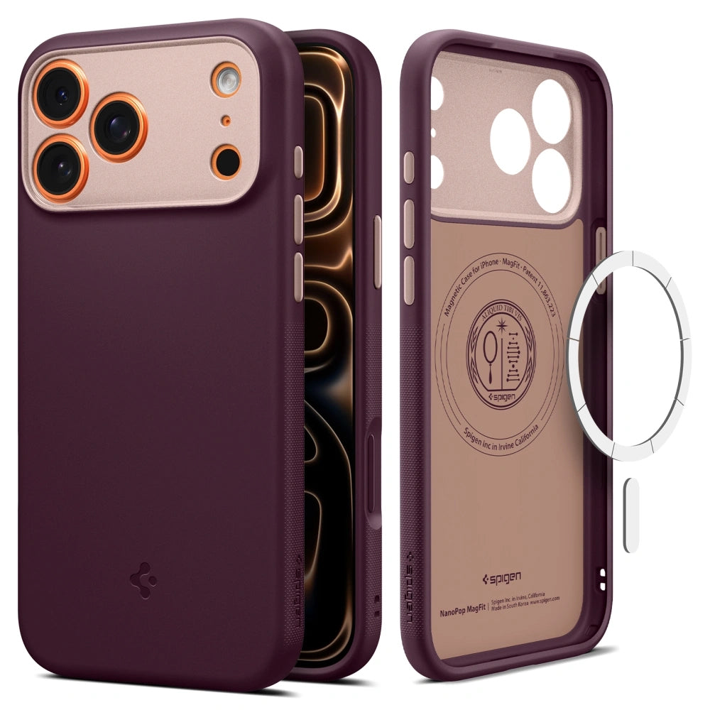 Capa MagSafe para Apple iPhone 17 Pro Max, Spigen, Caseology Nano Pop, Visinie ACS10261