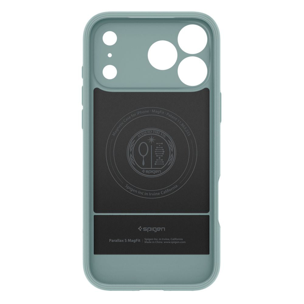 Capa MagSafe para Apple iPhone 17 Pro Max, Spigen, Caseology Parallax S, Verde ACS09912
