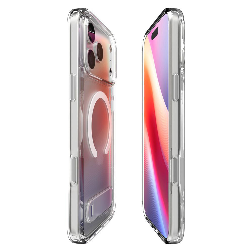 Capa MagSafe para Apple iPhone 17 Pro Max, Spigen, Ultra Hybrid S, Transparente