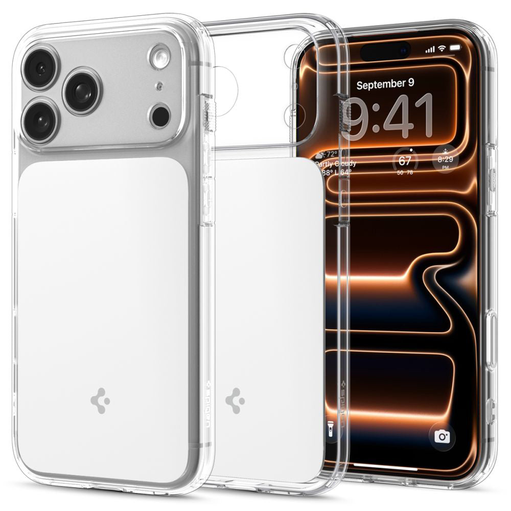 Capa MagSafe para Apple iPhone 17 Pro Max, Spigen, Ultra Hybrid T, Branca ACS10280