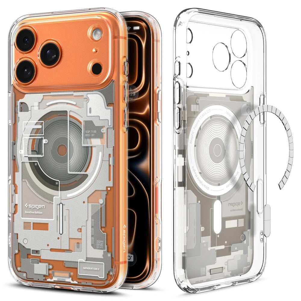 MagSafe Case for Apple iPhone 17 Pro Max, Spigen, Ultra Hybrid Zero One, Beige ACS10288