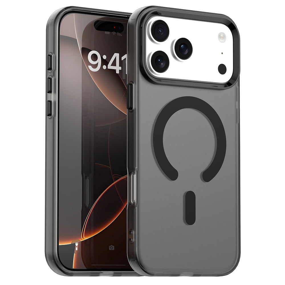 Capa MagSafe para Apple iPhone 17 Pro Max, Techsuit, CandyCase, Preta