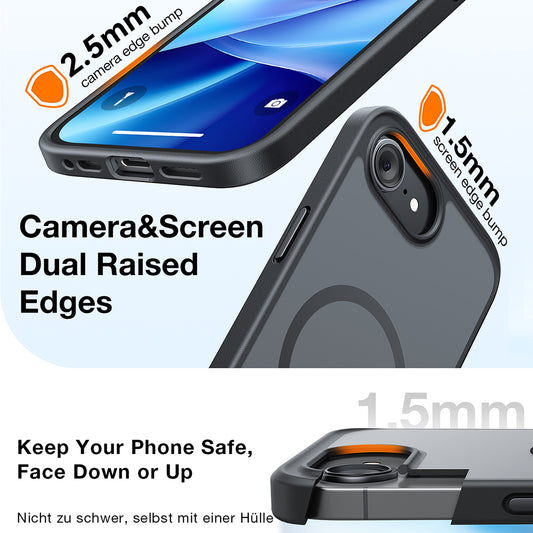 Capa MagSafe para Apple iPhone 17 Pro Max, Torras, Guardian, Transparente