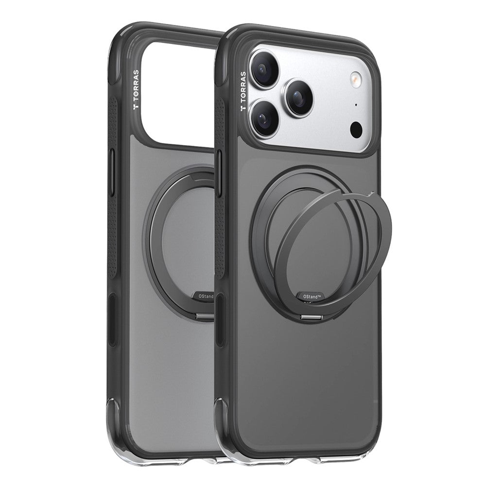 Capa MagSafe para Apple iPhone 17 Pro Max, Torras, Ostand O3 Air, Cinzento