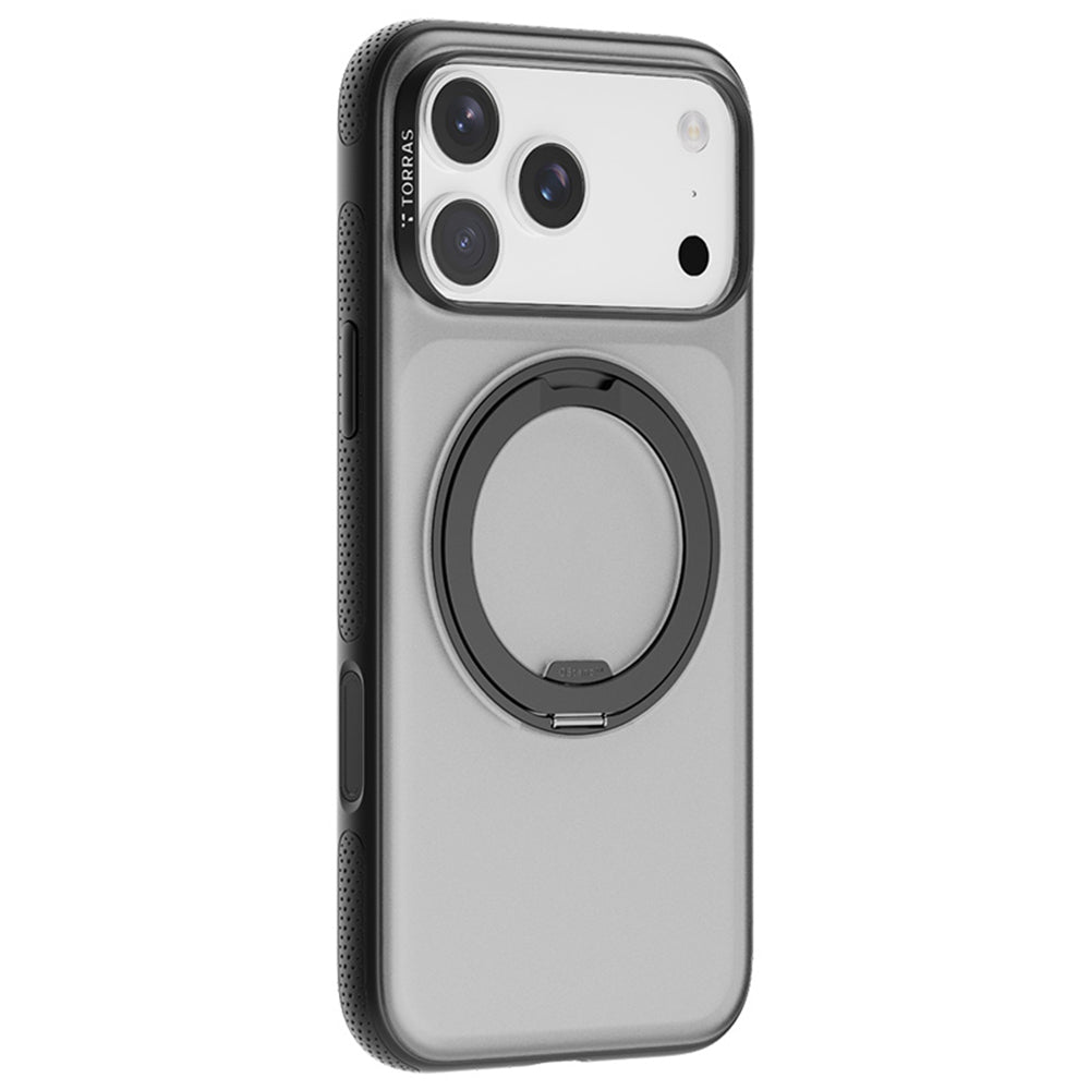 Capa MagSafe para Apple iPhone 17 Pro Max, Torras, Ostand R Fitness, Preta