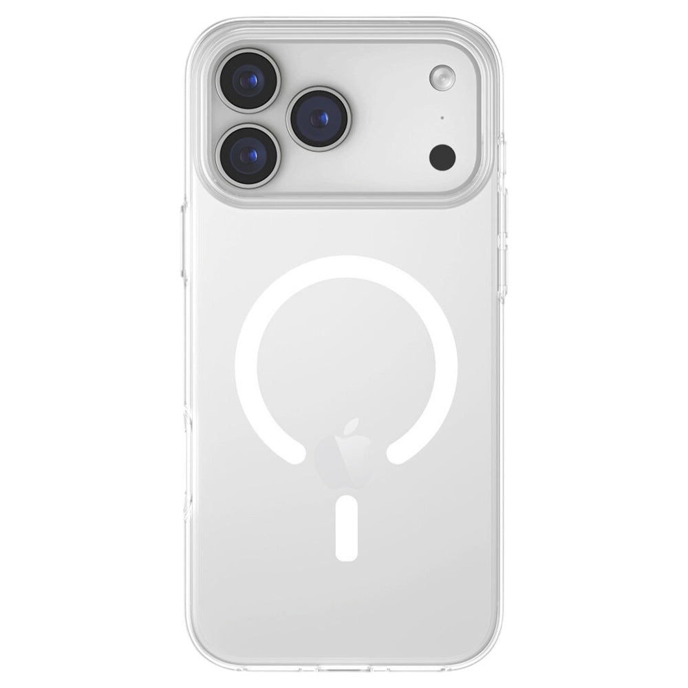 Capa MagSafe para Apple iPhone 17 Pro Max, UNIQ, Clario MagClick, Transparente