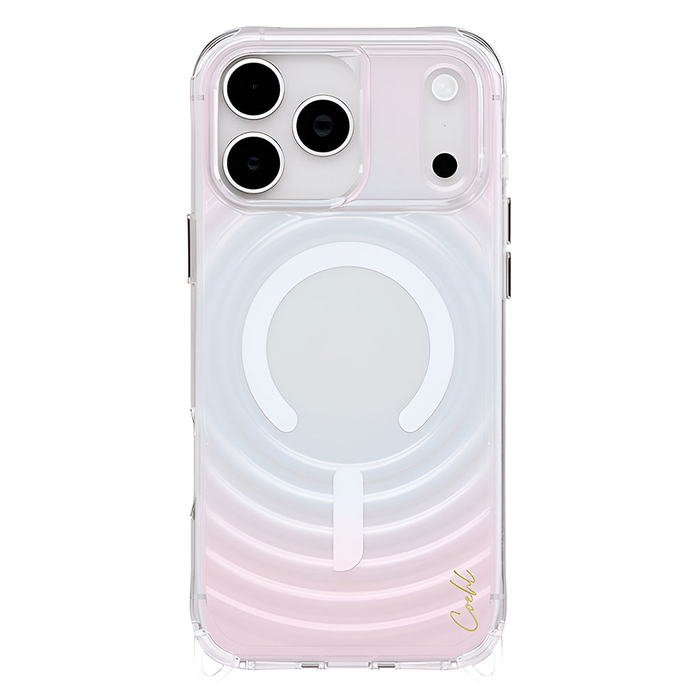 Capa MagSafe para Apple iPhone 17 Pro Max, UNIQ, Coehl, Iridescente