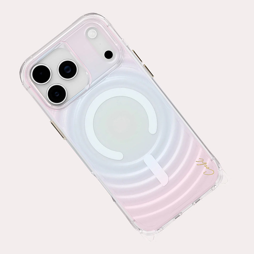 Capa MagSafe para Apple iPhone 17 Pro Max, UNIQ, Coehl, Iridescente