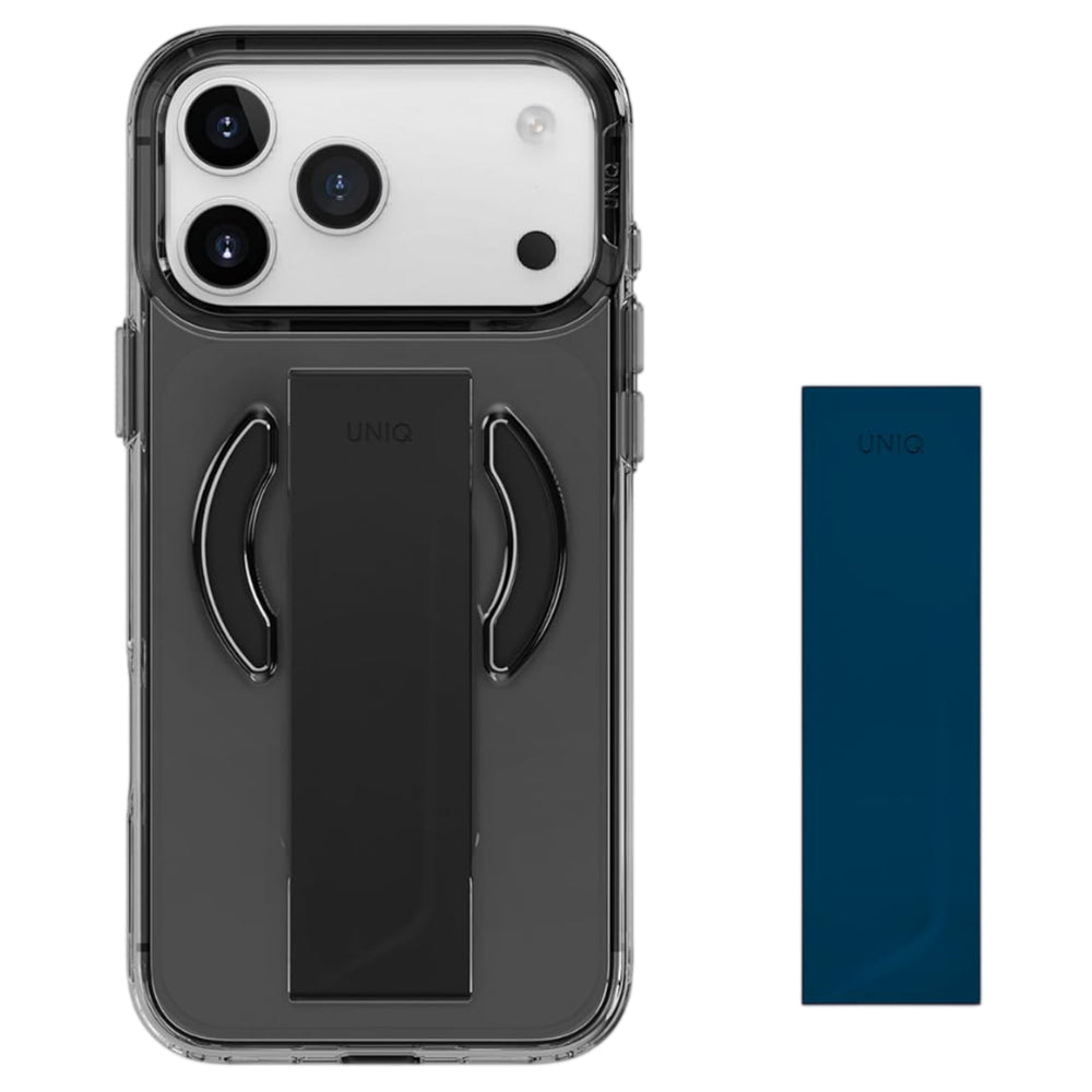 Capa MagSafe para Apple iPhone 17 Pro Max, UNIQ, Heldro Air MagClick, Preta