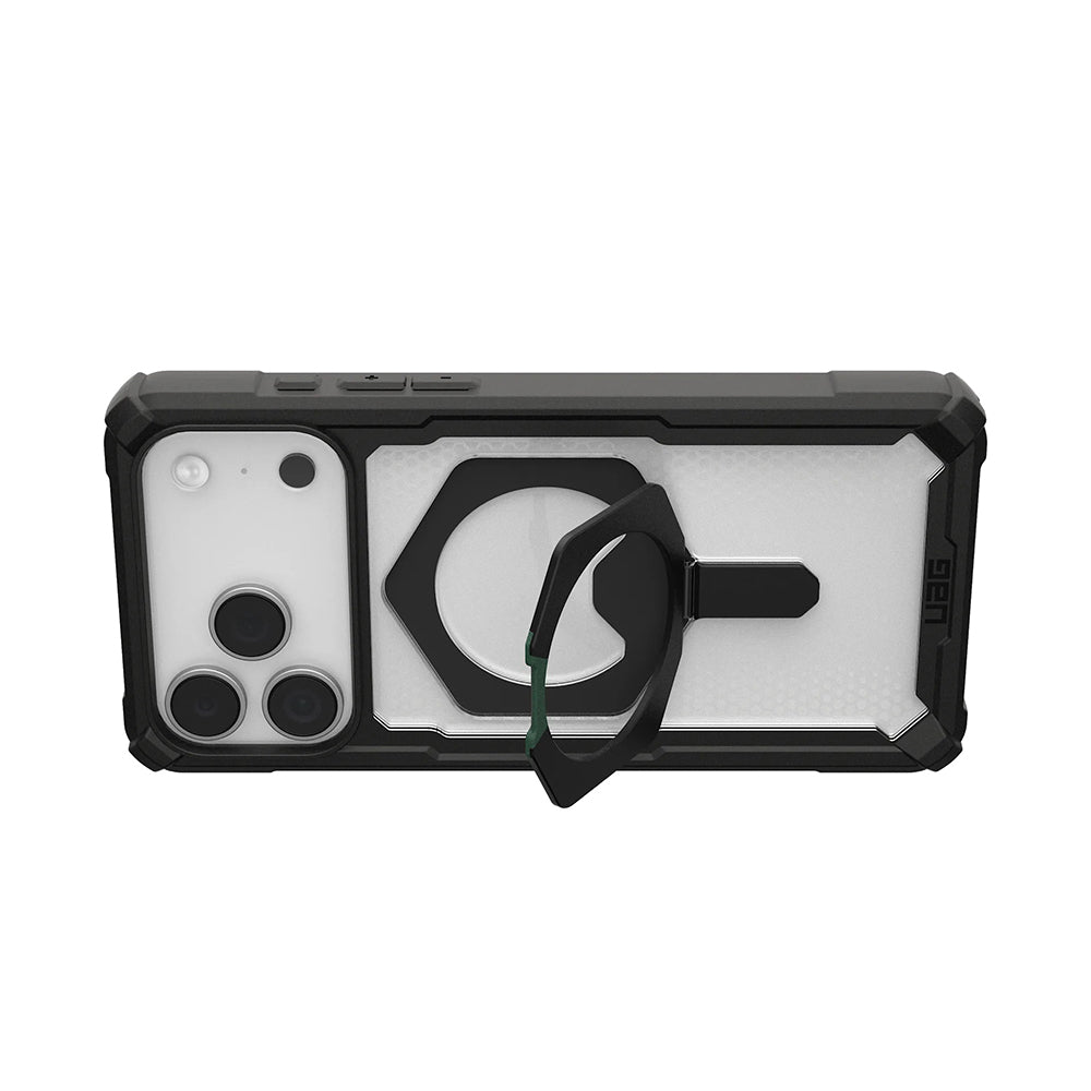 MagSafe Case for Apple iPhone 17 Pro Max, Urban Armor Gear, Plasma XTE, Transparent Black