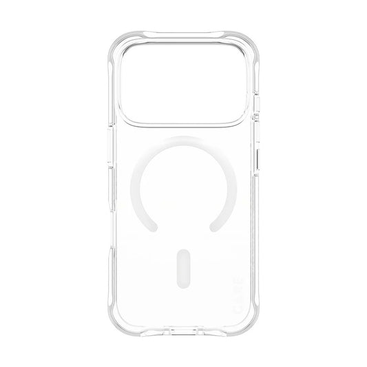 Capa MagSafe para Apple iPhone 17 Pro, PanzerGlass, Care Fashionable, Transparente Branca