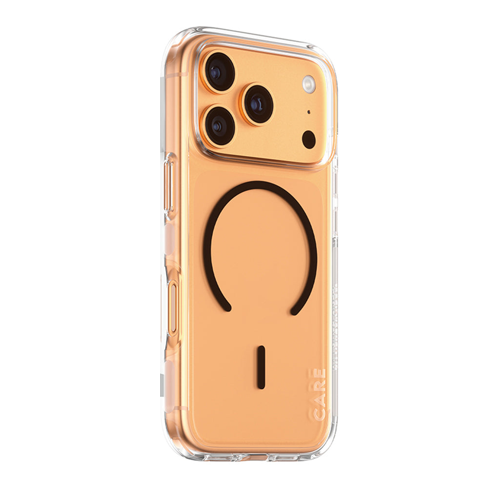 Capa MagSafe para Apple iPhone 17 Pro, PanzerGlass, Care Urban Explorer, Transparente Negra