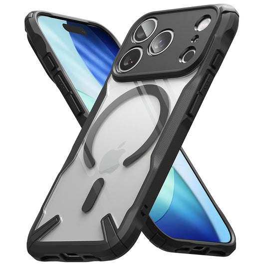 Capa MagSafe para Apple iPhone 17 Pro, Ringke, Fusion X, Preta