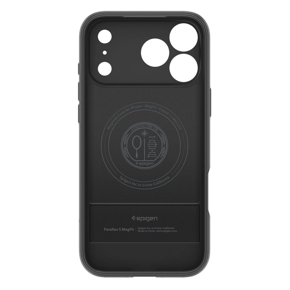 Capa MagSafe para Apple iPhone 17 Pro, Spigen, Caseology Parallax S, Preta Fosca ACS09964