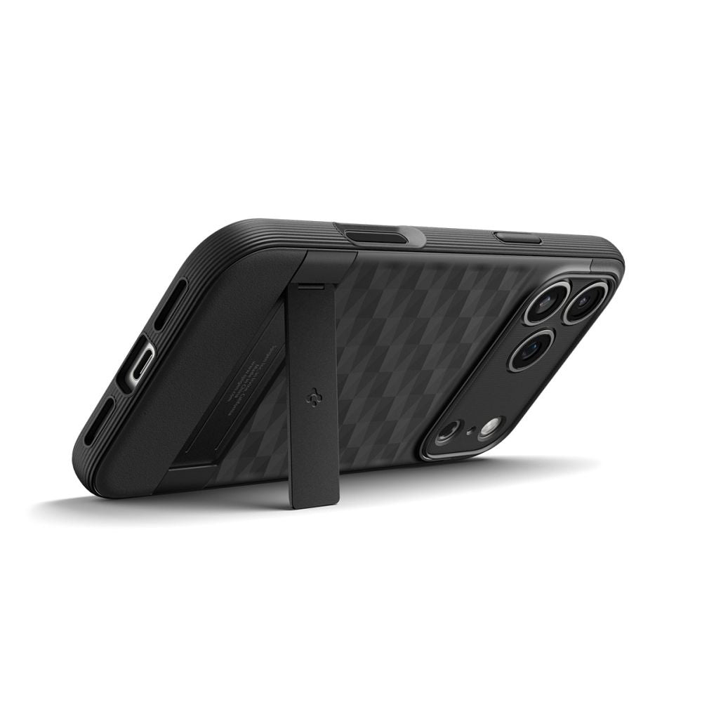 Capa MagSafe para Apple iPhone 17 Pro, Spigen, Caseology Parallax S, Preta Fosca ACS09964