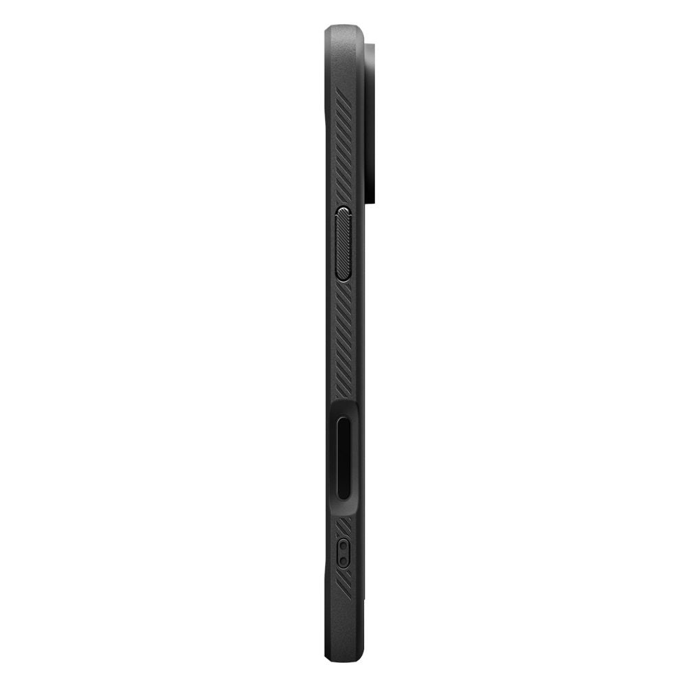 Capa MagSafe para Apple iPhone 17 Pro, Spigen, Rugged Armor, Preta Fosca ACS10329