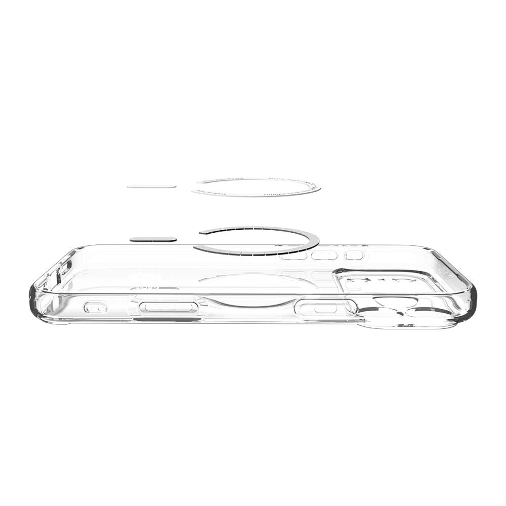 Capa MagSafe para Apple iPhone 17 Pro, Spigen, Ultra Hybrid, Branco Acetinado ACS10350