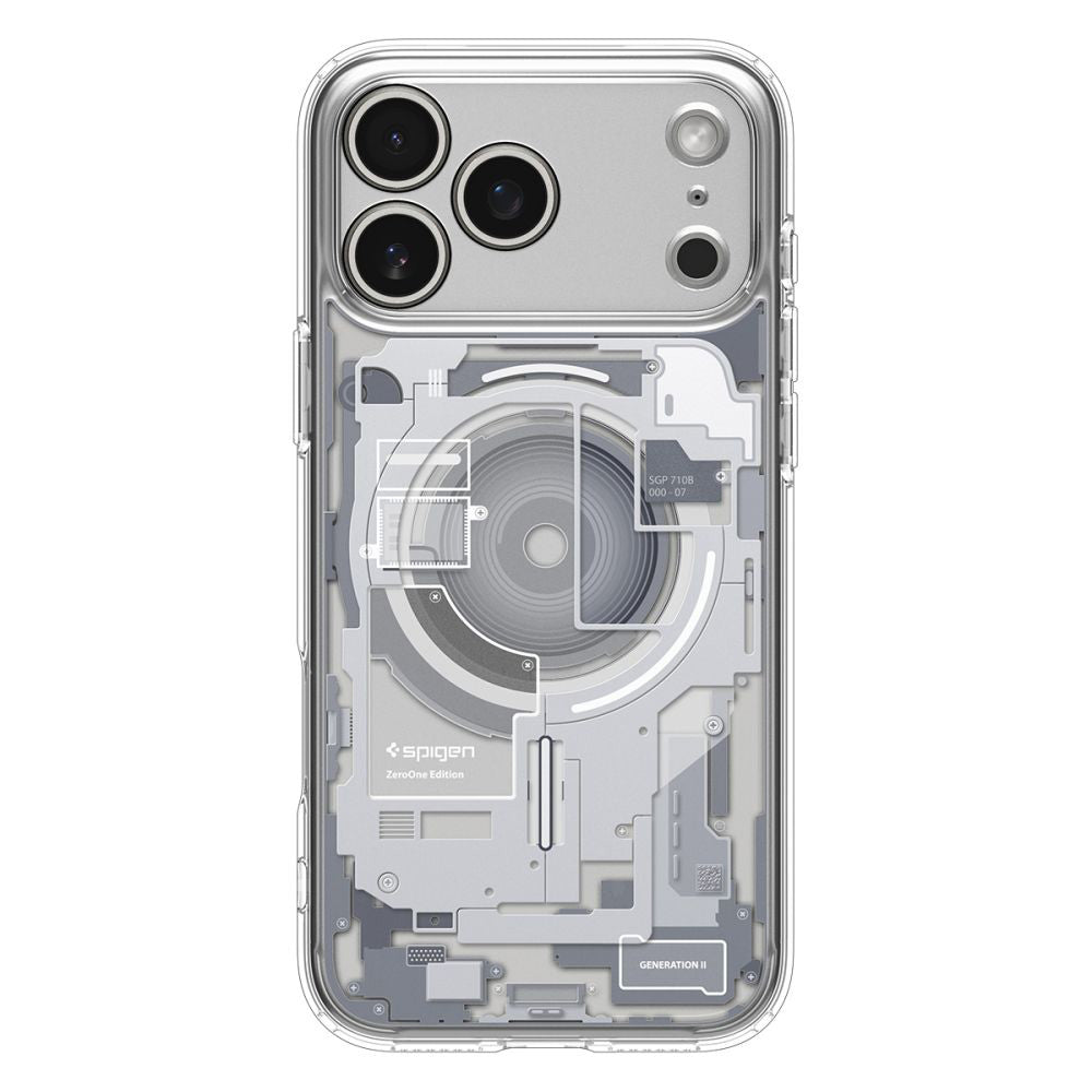 Capa MagSafe para Apple iPhone 17 Pro, Spigen, Ultra Hybrid Zero One, Branca ACS10351