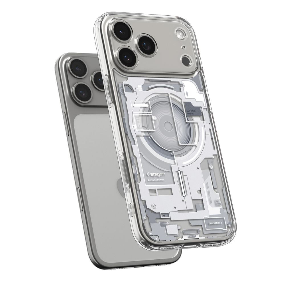 Capa MagSafe para Apple iPhone 17 Pro, Spigen, Ultra Hybrid Zero One, Branca ACS10351