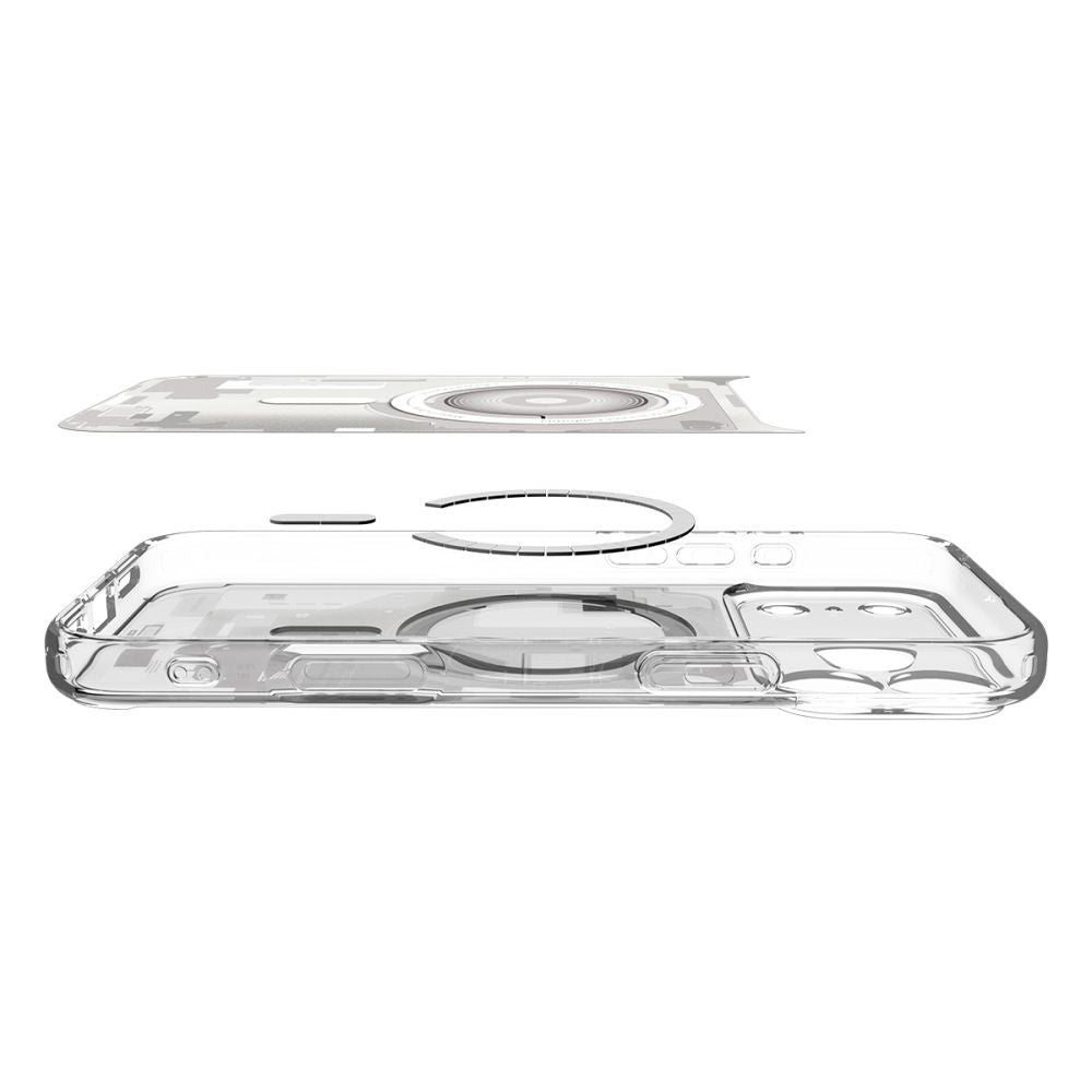 Capa MagSafe para Apple iPhone 17 Pro, Spigen, Ultra Hybrid Zero One, Branca ACS10351
