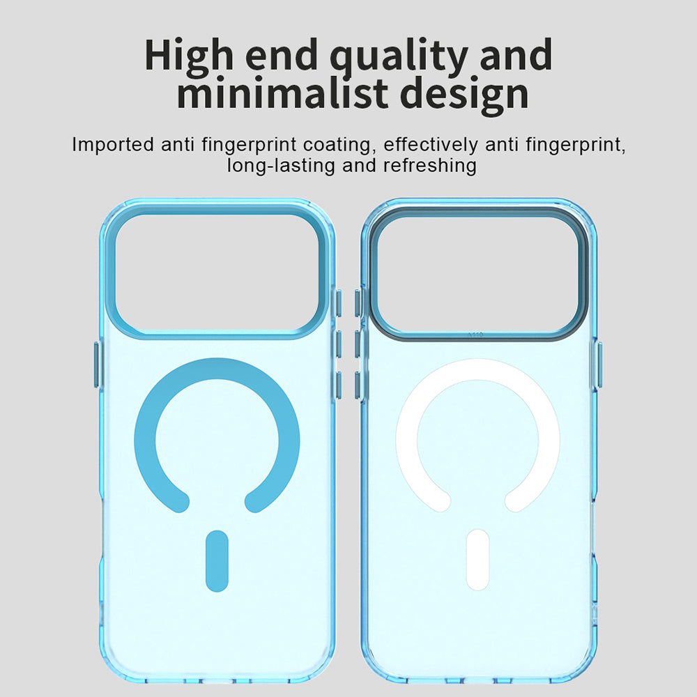Capa MagSafe para Apple iPhone 17 Pro, Techsuit, CandyCase, Azul