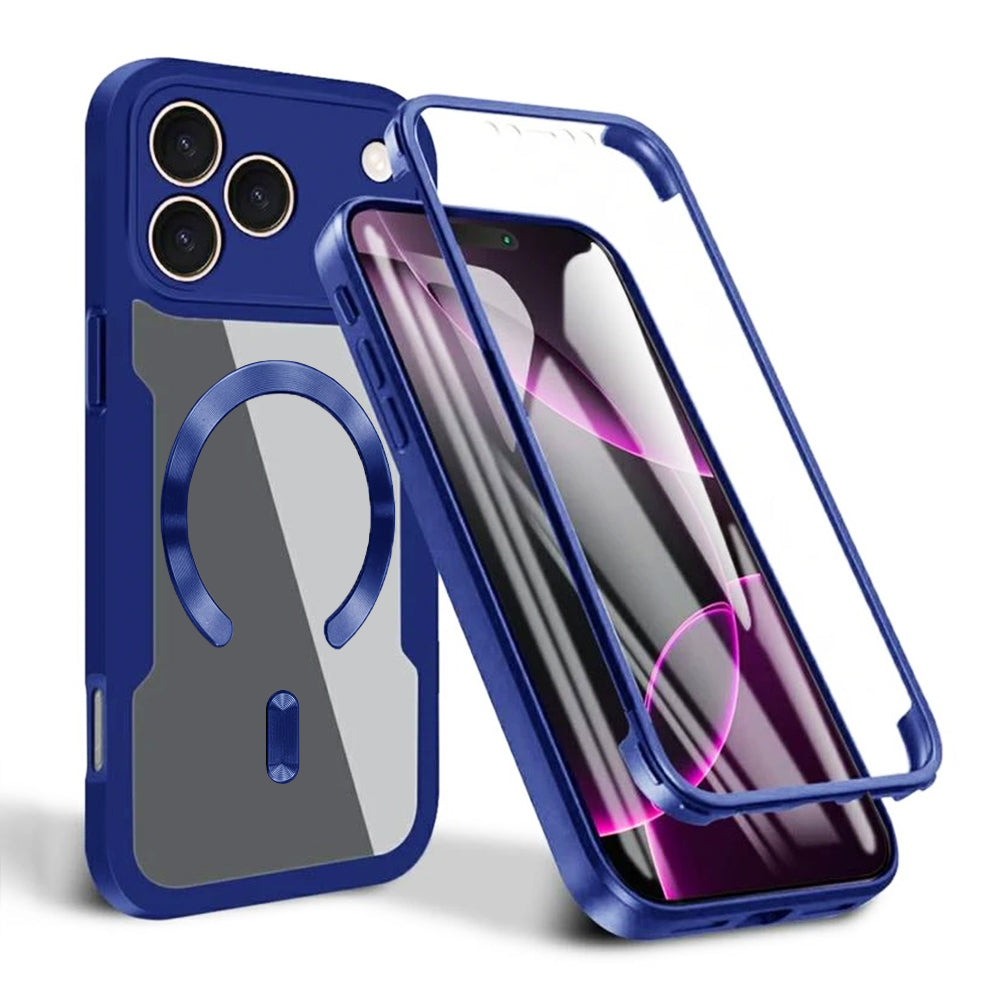 Capa MagSafe para Apple iPhone 17 Pro, Techsuit, ColorVerse 360, Azul