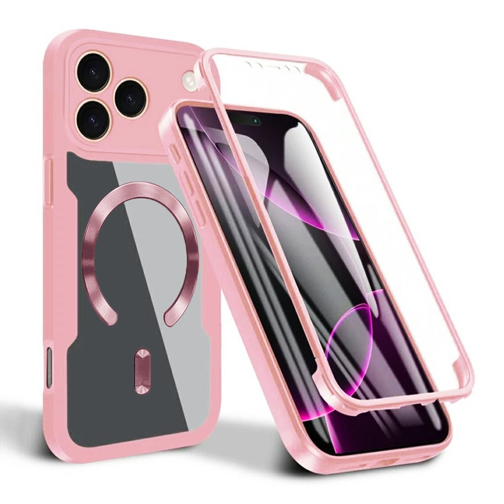 Capa MagSafe para Apple iPhone 17 Pro, Techsuit, ColorVerse 360, Rosa