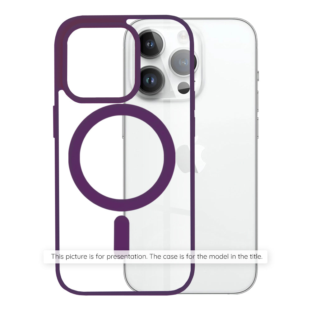 Capa MagSafe para Apple iPhone 17 Pro, Techsuit, Pro, Roxo