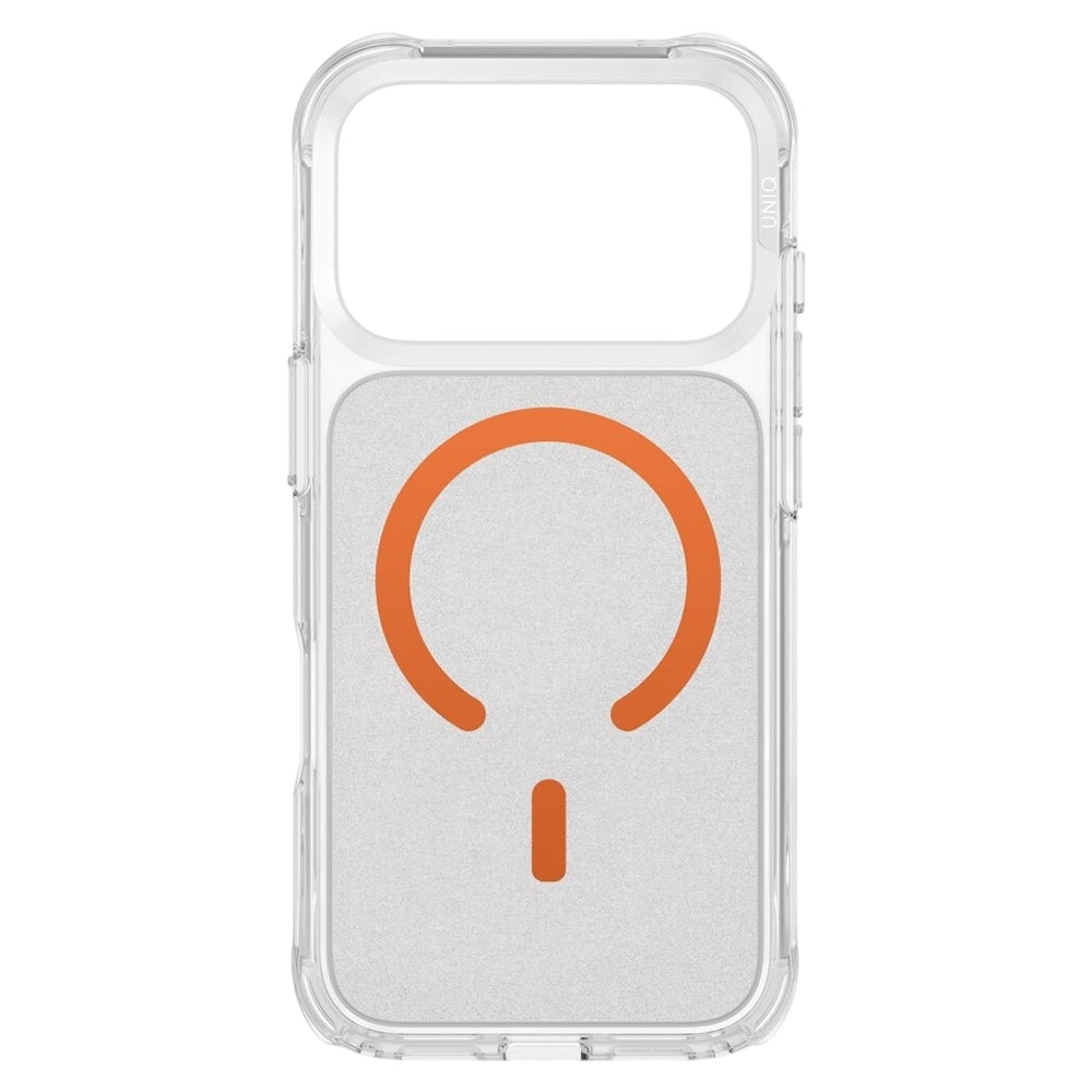 Capa MagSafe para Apple iPhone 17 Pro, UNIQ, LifePro Xtreme MagClick, Laranja