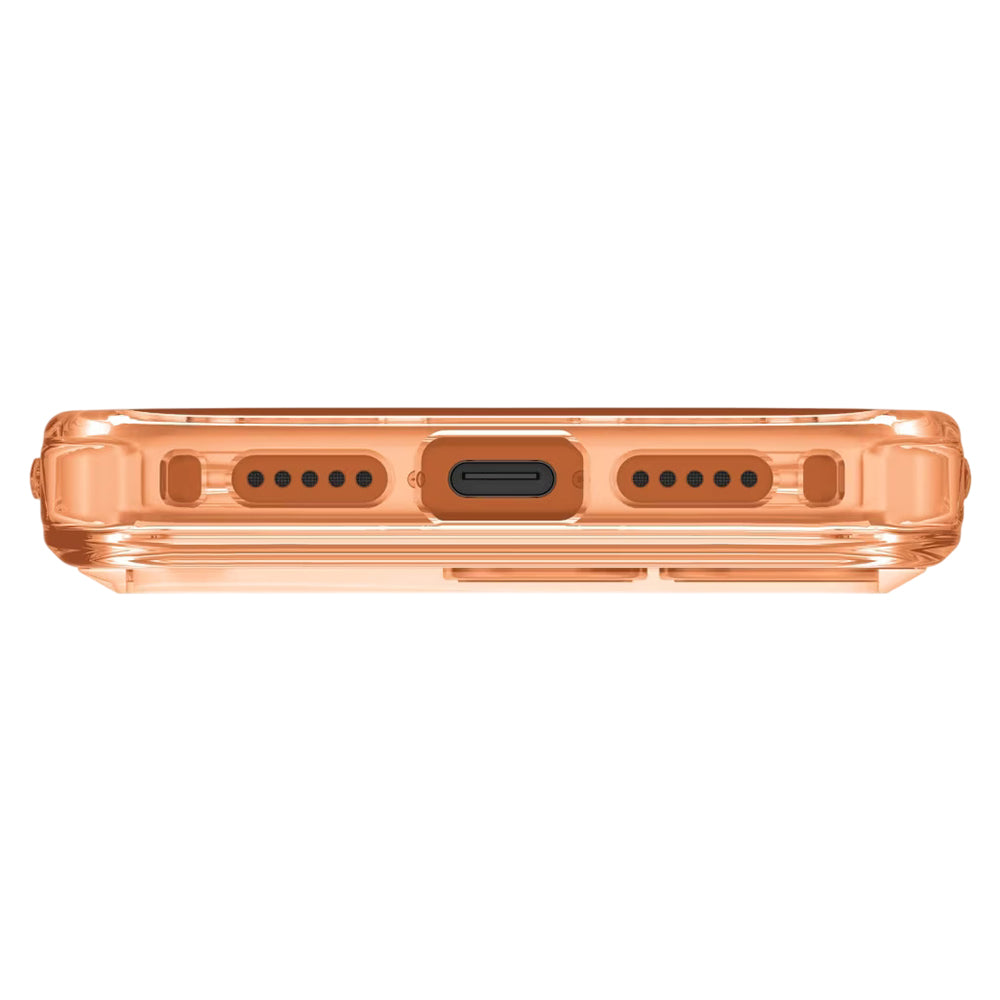 Capa MagSafe para Apple iPhone 17 Pro, UNIQ, LifePro Xtreme MagClick, Laranja