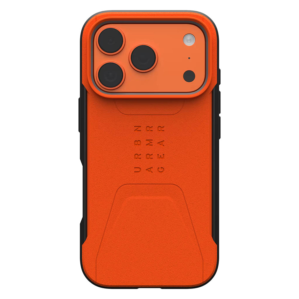 Capa MagSafe para Apple iPhone 17 Pro, Urban Armor Gear, Civilian, Laranja