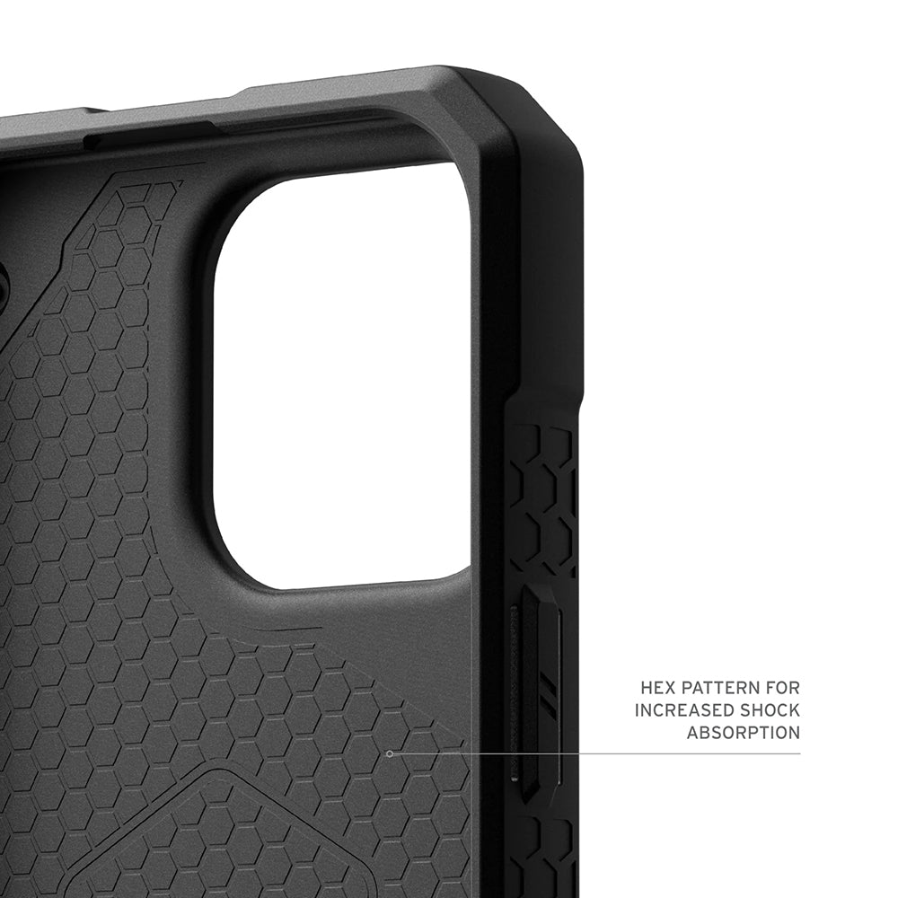 Capa MagSafe para Apple iPhone 17 Pro, Urban Armor Gear, Monarch Pro, Cinza