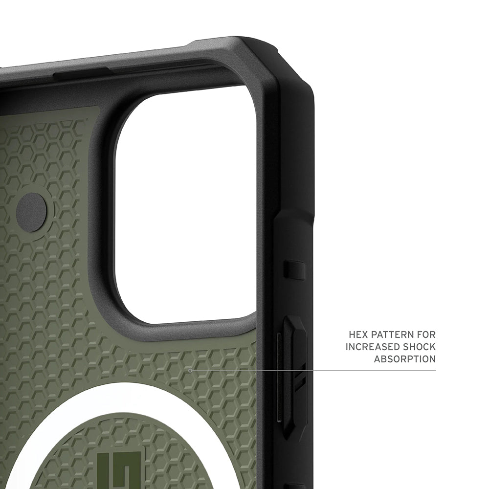Capa MagSafe para Apple iPhone 17 Pro, Urban Armor Gear, Pathfinder, Camuflagem