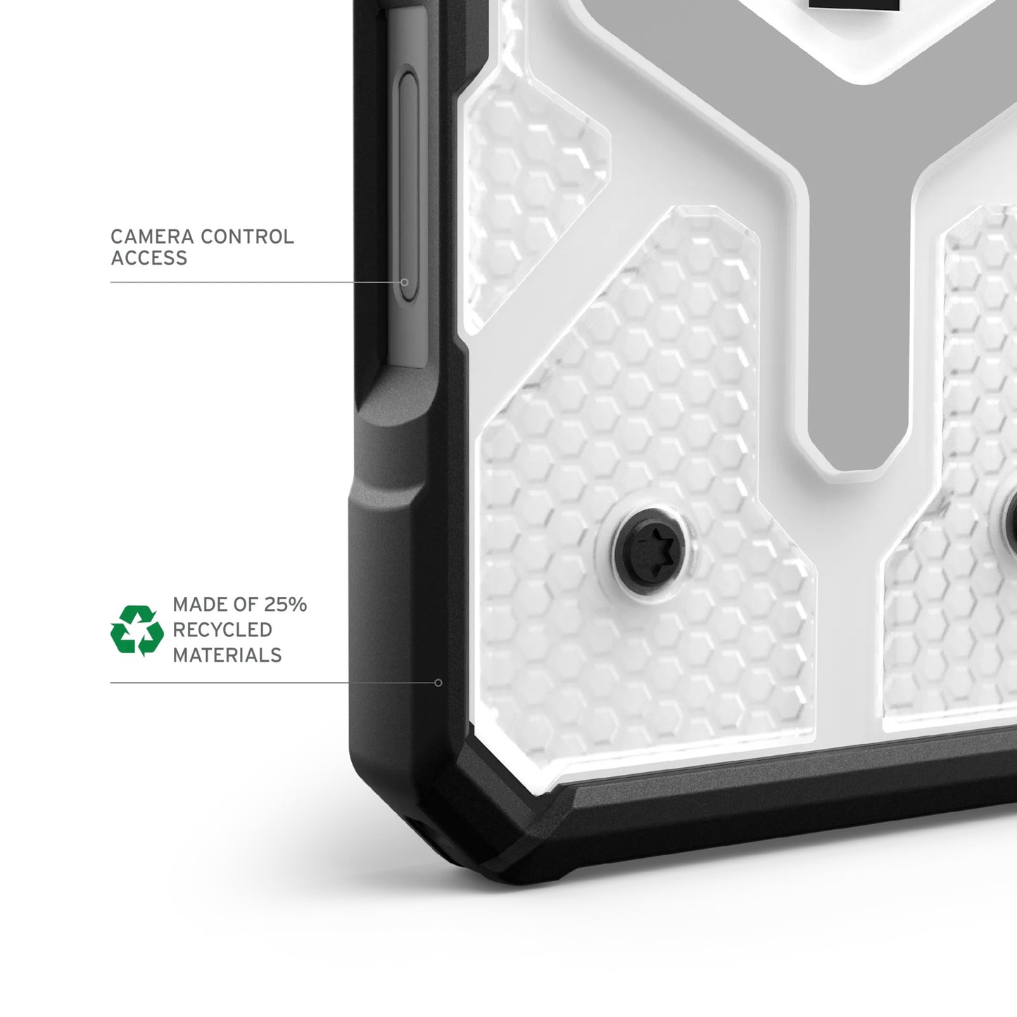 Capa MagSafe para Apple iPhone 17 Pro, Urban Armor Gear, Pathfinder Clear, Transparente