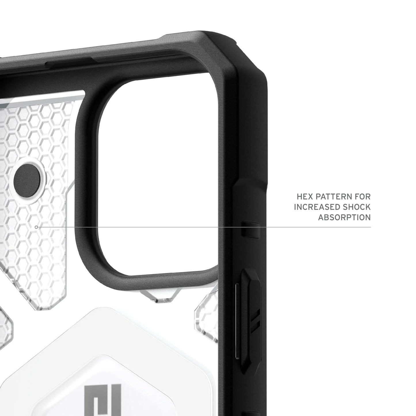 Capa MagSafe para Apple iPhone 17 Pro, Urban Armor Gear, Pathfinder Clear, Transparente